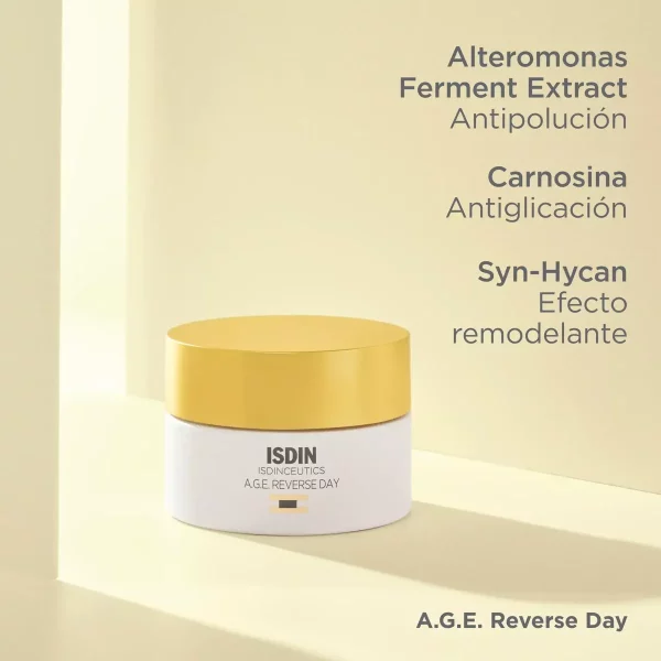 Kit Isdin: Crema Facial Antiedad A.G.E Reverse Day de 50ml 2×1 - Imagen 5