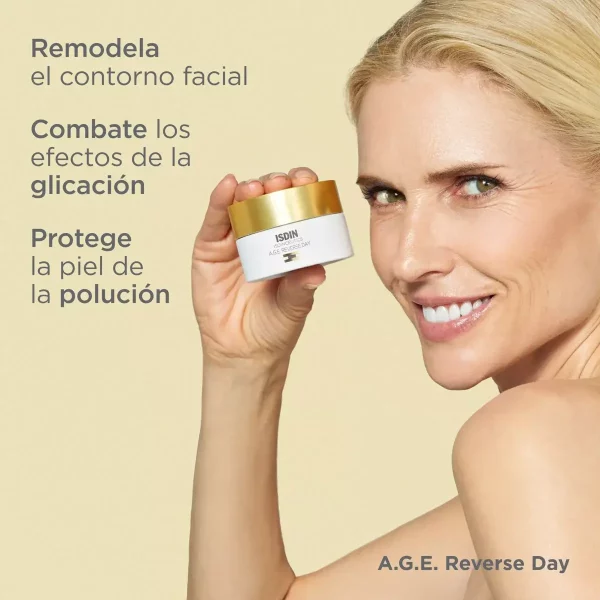 Kit Isdin: Crema Facial Antiedad A.G.E Reverse Day de 50ml 2×1 - Imagen 7
