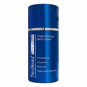 Crema reafirmante, hidratante y exfoliante. Reversa los signos de envejecimiento en cuello y escote.