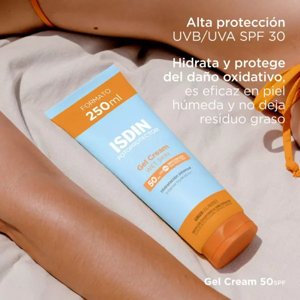 Protector solar Gel Cream Wet Skin Isdin