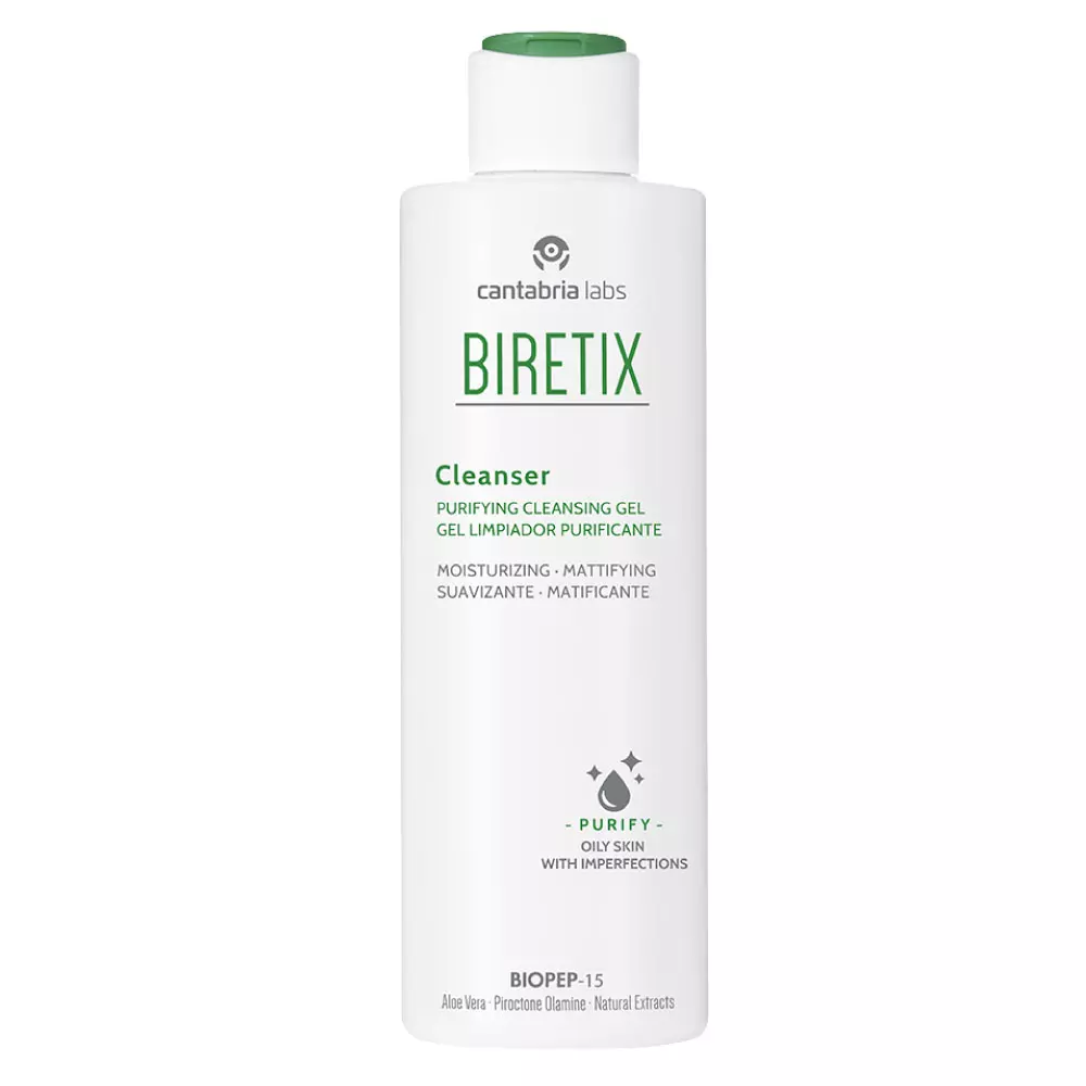 Biretix Cleanser – Gel Limpiador Purificante con BIOPEP 15