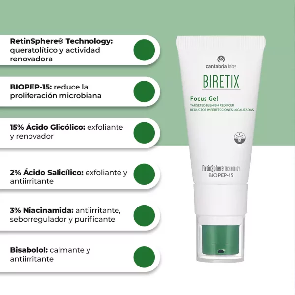 Biretix Focus Gel – Reductor de Imperfeccione