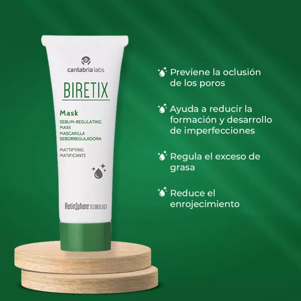Biretix Mask – Mascarilla Seborreguladora