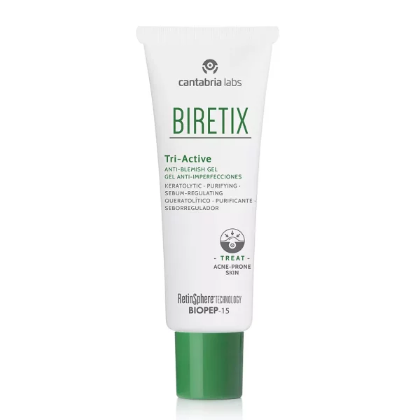 Biretix Tri-Active Gel 50 ml – Gel Facial con RetinSphere® Technology