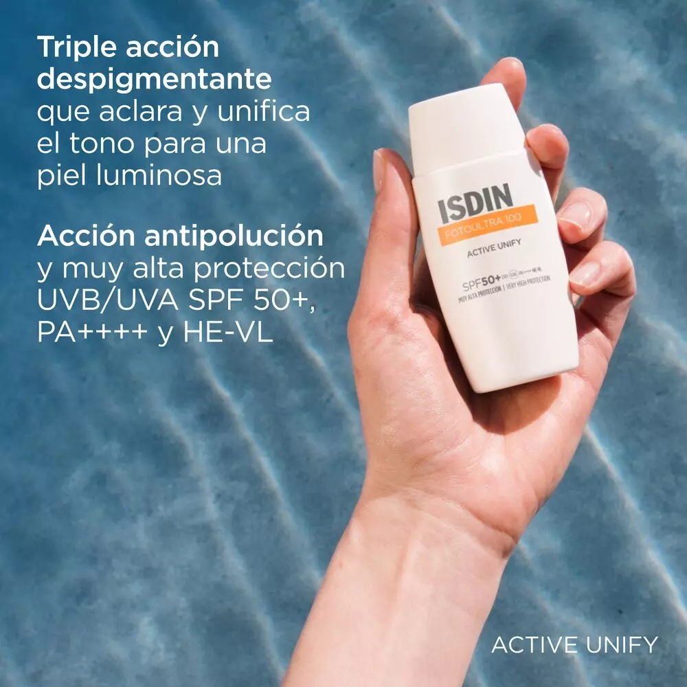Fotoprotector Isdin Active Unify SPF 50+ – Protección y Corrección de Manchas