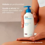 Nutratopic Pro-AMP Loción Emoliente Piel Reactiva 400 ml - Imagen 2
