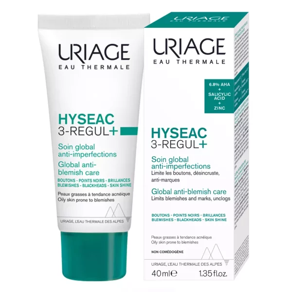 Uriage Hyséac 3-Regul – Tratamiento Anti-Imperfecciones y Control de Grasa