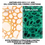 Anthelios UVMune 400 Oil Control Toque Seco 50ml - Protector Piel Grasa - Imagen 4