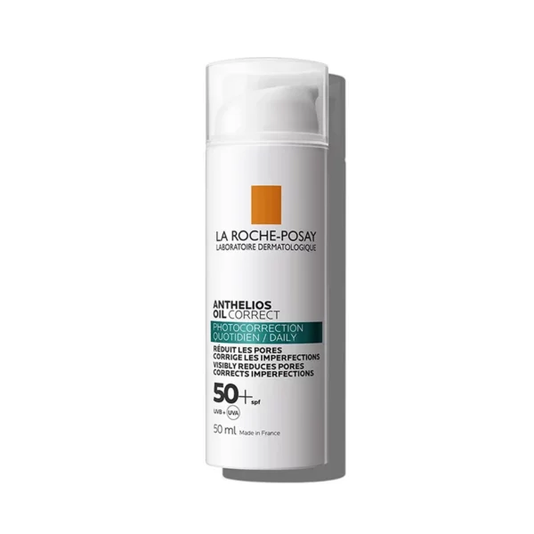 Protector solar gel-crema, que protege del foto-envejecimiento inducido por la exposición diaria y ayuda a corregir las imperfecciones, reduce el brillo y los poros gracias a sus activos correctores dermatológicos: ácido salicílico, niacinamida y zinc.