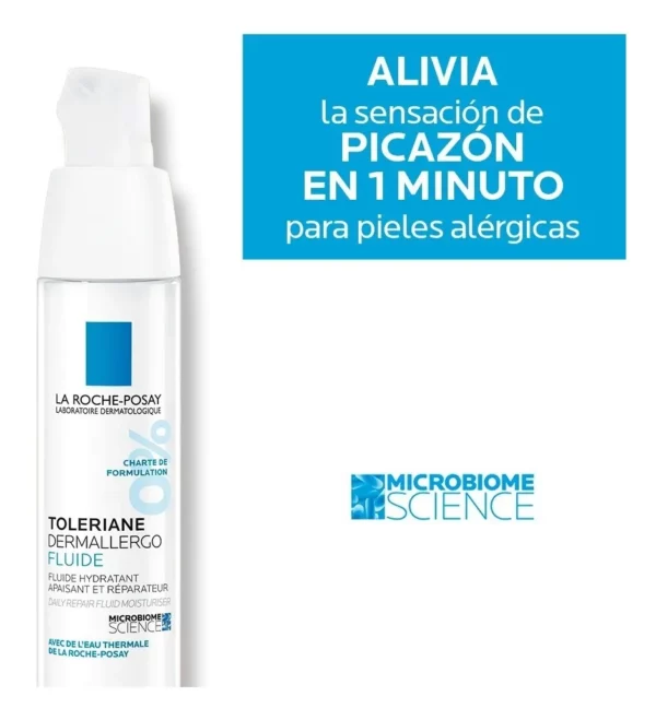 Tratamiento hidratante de uso diario para pieles muy sensibles. Textura ligera. Gracias a la Neurosensina y Agua Termal La Roche Posay esta fórmula además de hidratar la piel.