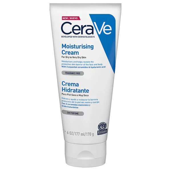 La Crema Hidratante de CeraVe, desarrollada por dermatólogos, ofrece una respuesta idónea para aquellas pieles sensibles y secas que buscan una hidratación profunda y duradera. Referente en las pieles más delicadas.