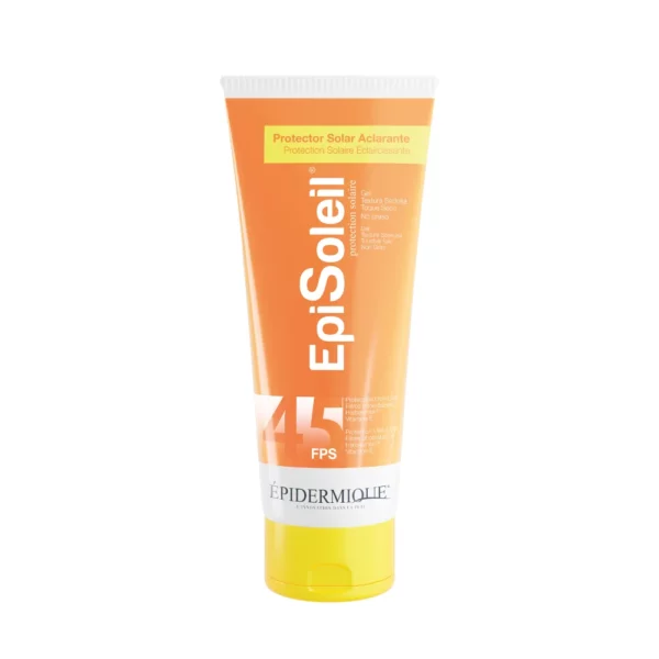 Fotoprotector aclarante textura sedosa, sin brillo y sin efecto graso. Homogeniza el tono de la piel. Ideal para piel con manchas. Envío Gratis a Colombia