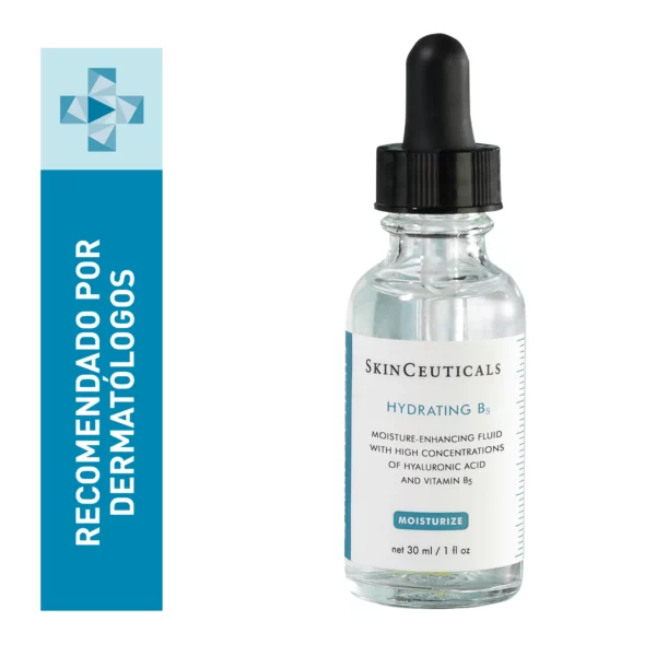 Sérum oil-free enriquecido con vitamina B5 que reconstituye el factor natural de hidratación de la piel para una apariencia más saludable y joven.