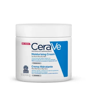 Crema Hidratante CeraVe 454g – Hidratación intensa para piel seca y sensible