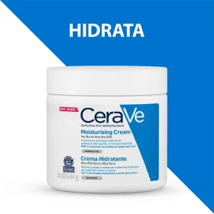 Crema Hidratante CeraVe 454g – Hidratación intensa para piel seca y sensible