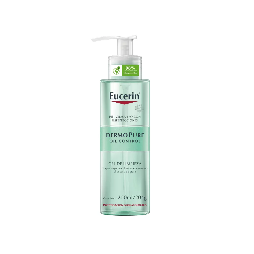 DermopureOilControl Eucerin Dermopure Oil Control Gel Limpiador 200 ml - Imagen 1