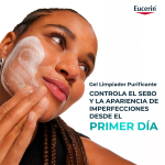Eucerin Dermopure Oil Control Gel Limpiador 200 ml - Imagen 2