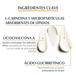 Protector solar Eucerin Toque Seco Oil Control sin color