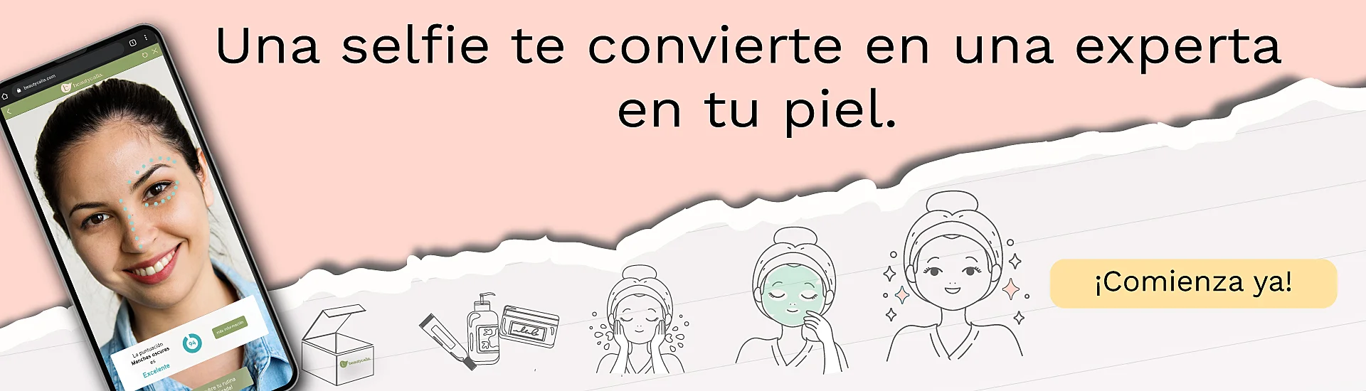 Inicia tu análisis de piel online y descubre el estado de tu piel