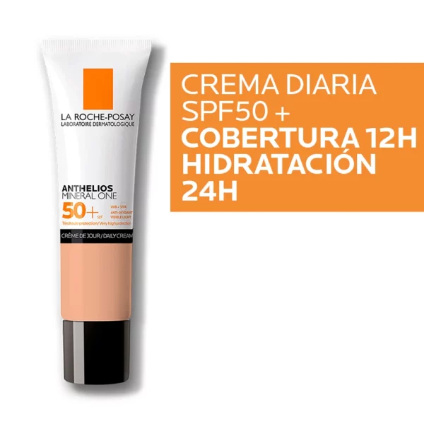 Es la primera protección mineral diaria para piel sensible que con solo UN filtro mineral ofrece una protección de amplio espectro (UVA, UVB, IR-A y luz visible).