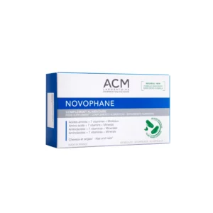 Complemento alimentario con una fórmula reforzada que  aminoácidos azufrados, vitaminas y oligoelementos. Biotina y el Zinc. Vitamina B6 y cobre.