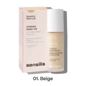 Sensilis Upgrade Base de Maquillaje Tono Beige – Lifting y Luminosidad