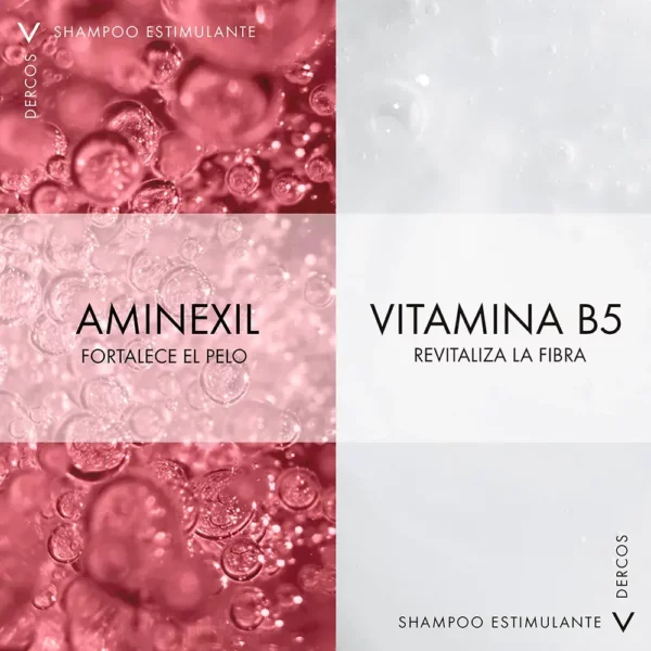 Shampoo anti-caída con Aminexil especializado en fortificar la fibra capilar. Complemento en tratamientos anticaída. Energizante. Envío gratis a Colombia.