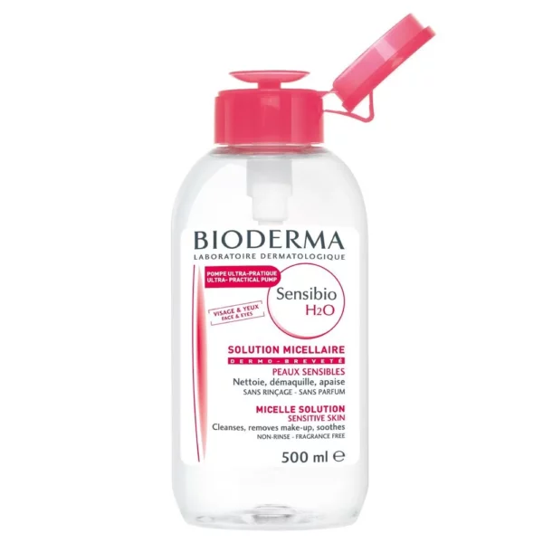 Bioderma - Sensibio Agua Micelar H2O 500 ml - Beautycalia