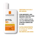 Anthelios UVMune 400 | Fluido Invisible SPF 50+ Sin Perfume