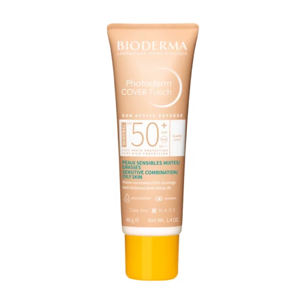 Alta cobertura con protección mineral que deja respirar la piel. SPF 50 para piel mixta a grasa.