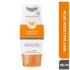 Eucerin Loción Textura Muy Ligera FPS 50 es una loción muy ligera que se absorbe inmediatamente por la piel para proporcionar un alto nivel de protección solar.