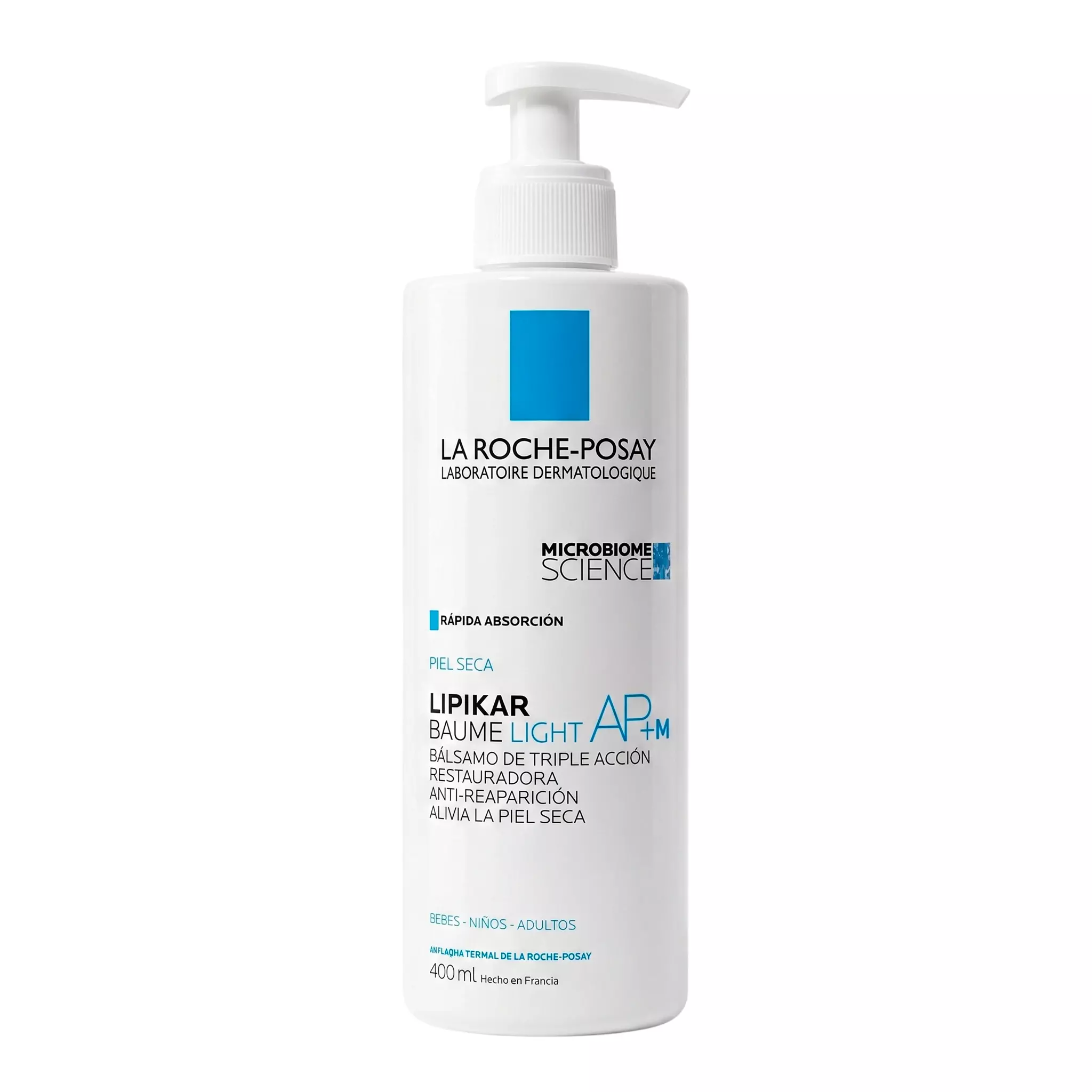 LipikarBaumeLight400ml Hidratante Lipikar Baume Light AP+M 400ml | La Roche Posay - Imagen 1