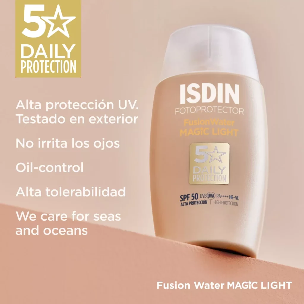 Isdin Fusion Water Magic Color Light SPF 50