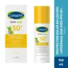 Protector solar para niños de alta protección FPS 50+. Resistente al sudor y al agua tal como los niños lo requieren.
