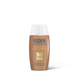 Fotoprotector Isdin Fusion Water Color Bronce SPF 50 – Protección Solar y Tono Natural