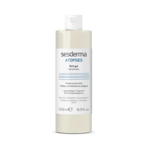 Gel de baño de sesderma para piel con tendencia atopica y sensible. Hidrata y Unifica el tono de la Piel. Trata rojeces en la piel. Higiene Diaria.