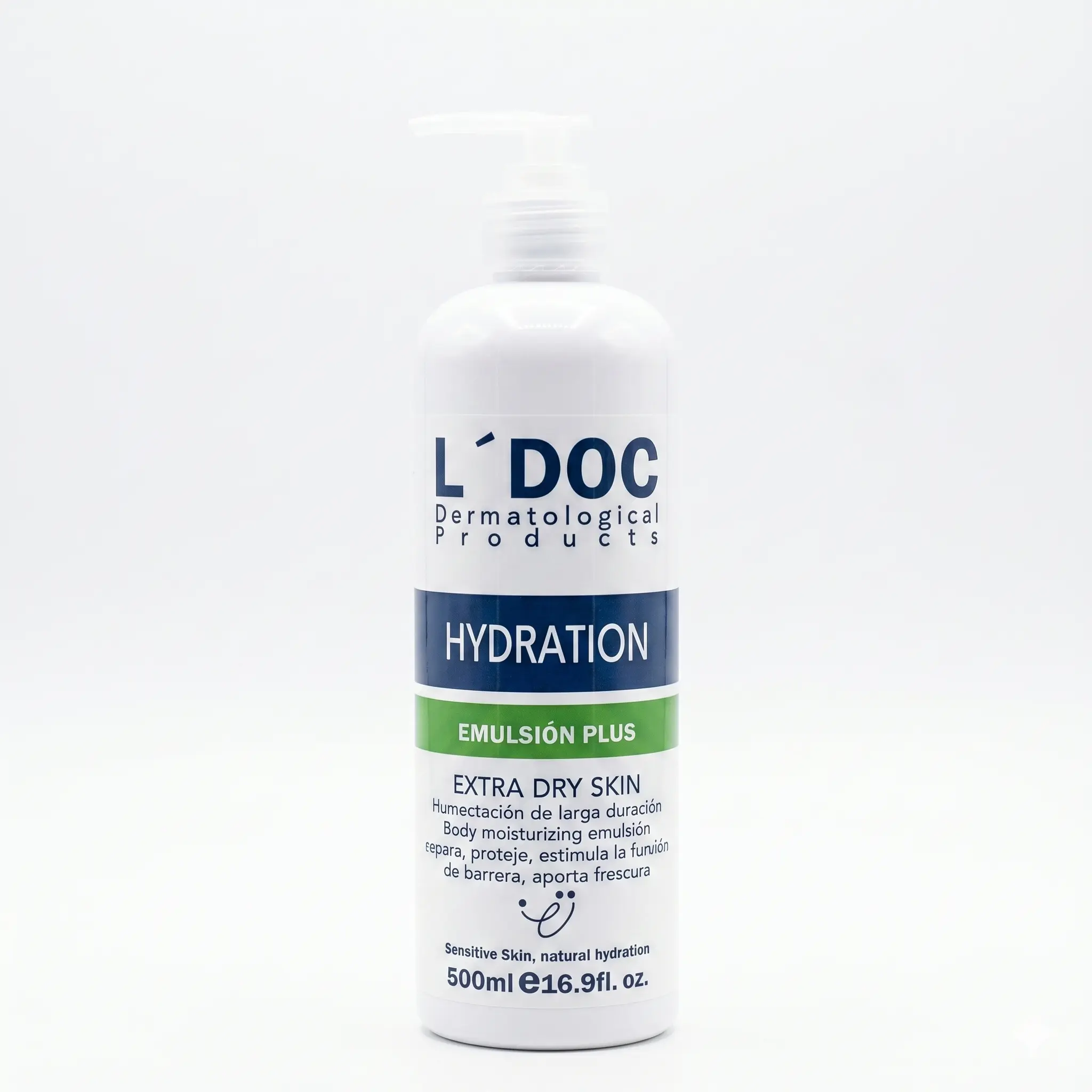 LdocEmulsionPlusLDOC Ldoc Emulsión Plus Hidratante 500ml - Imagen 1