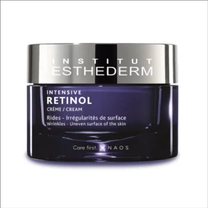 Crema retinol, renovadora epidérmica, antiarrugas y cicatrizante de acción gradual y controlada que evita las irritaciones.