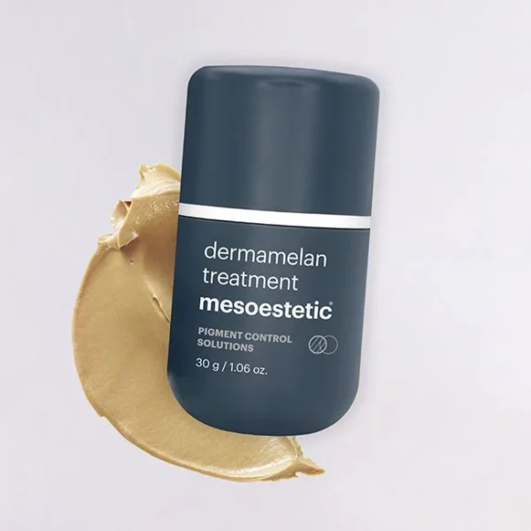 Corrige manchas o imperfecciones cutáneas de origen melánico. Tratamiento médico del melasma y otras hipercromías cutáneas.
