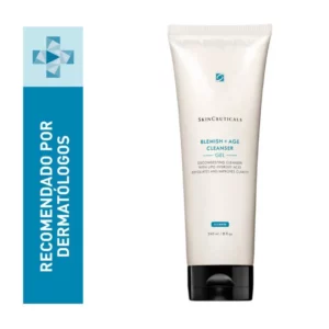 Blemish + Age Gel Limpiador para pieles maduras con imperfecciones que ayuda a descongestionar los poros, suavizar las irregularidades e iluminar la piel.