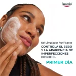 Gel Limpiador Facial Eucerin DermoPure Oil Control de 400ml - Imagen 2