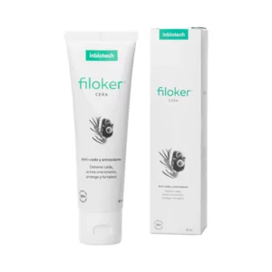Filoker Cera detiene la caída del pelo. Activa su crecimiento. Protege y fortalece desde la raíz hasta la punta. No contiene alcohol, para todo tipo de pelo, fija sin dañar la fibra capilar.