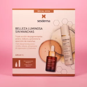 kit azelac Ru serum y obsequio Azelac Ru fluido Luminoso.