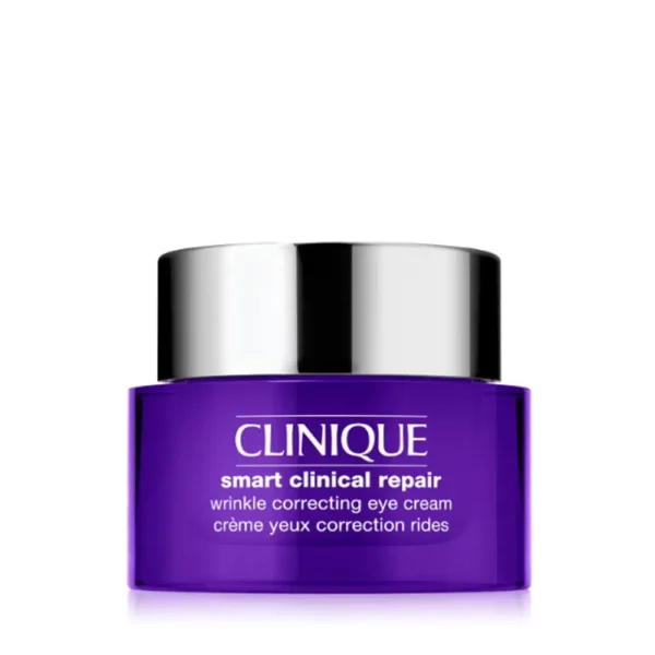 Smart Clinical es una crema para ojos que ataca las arrugas de forma inteligente. Su fórmula disminuye la apariencia de arrugas alrededor del área de los ojos.