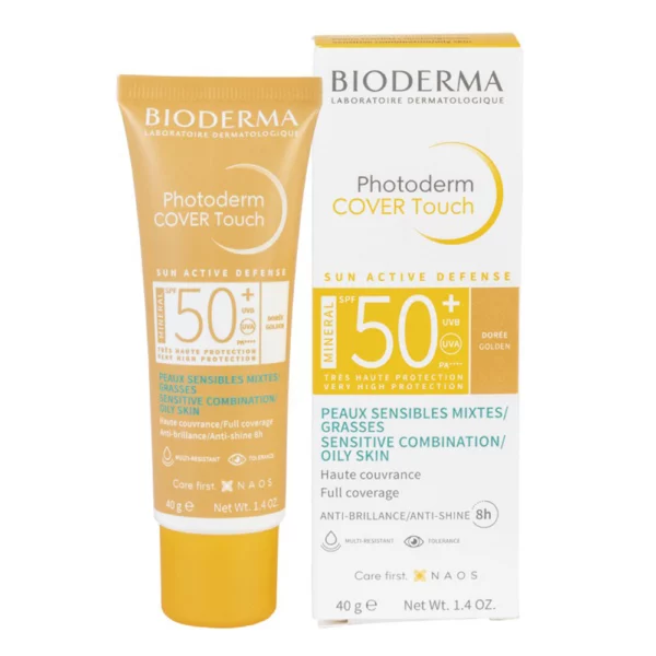 Alta cobertura con protección mineral que deja respirar la piel. SPF 50 para piel mixta a grasa.