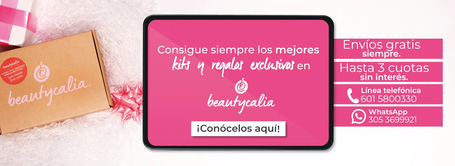 En Beautycalia siempre tenemos las mejoras alternativas para darte más para el cuidado de tu piel. Encuentra kits y regalos en nuestra tienda online.