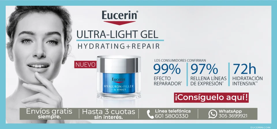 En beautycalia llego el nuevo acido hialuronico de la marca Eucerin