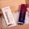 Hydraskin Face hidratante facial para piel grasa con tendencia acnéica y recibe de OBSEQUIO Helioless loción protectora solar antioxidante.