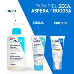 Gel Limpiador Anti-rugosidades CeraVe 237ml – Exfoliación suave con ácido salicílico.