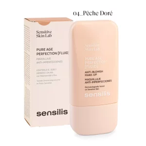Sensilis Pure Age Perfection – Maquillaje Anti-imperfecciones Tono Peche Doré